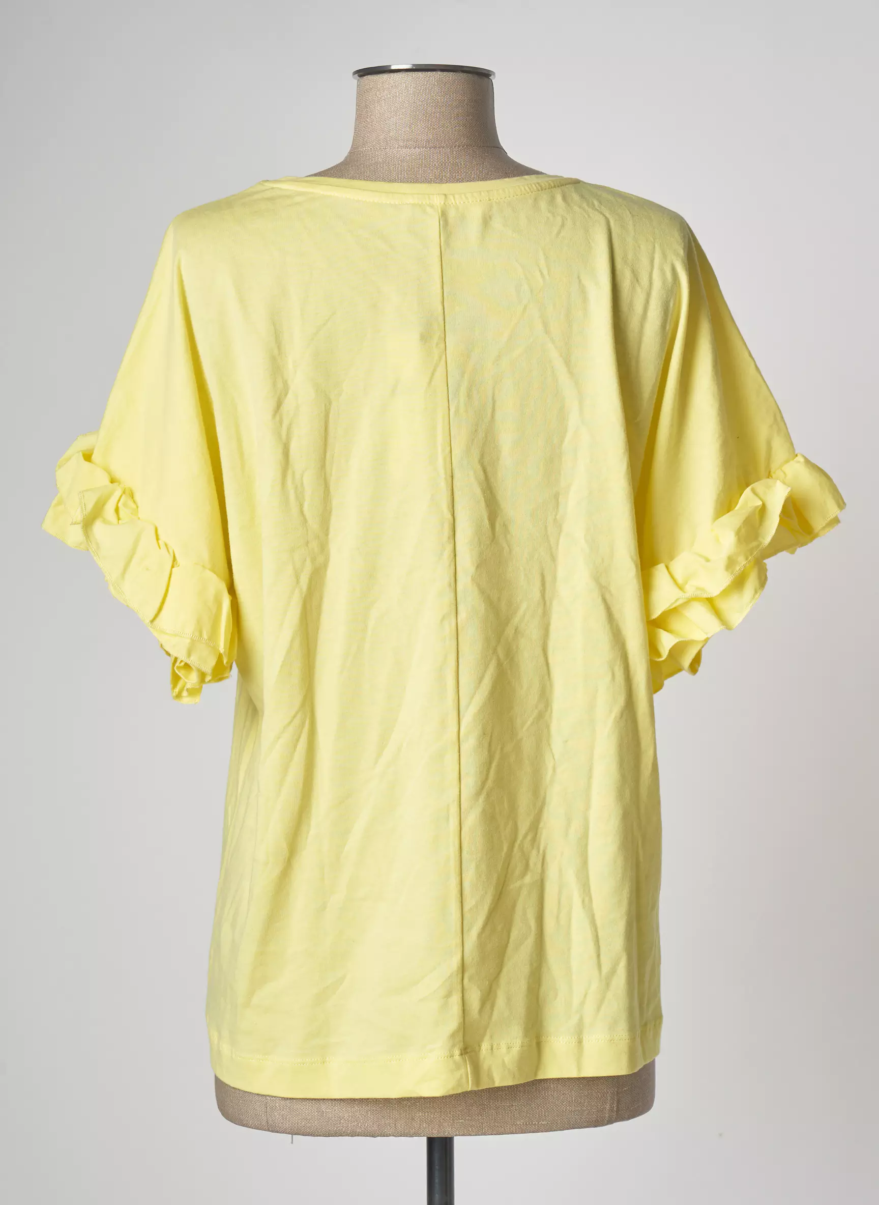 Mango Tshirts Femme couleur jaune