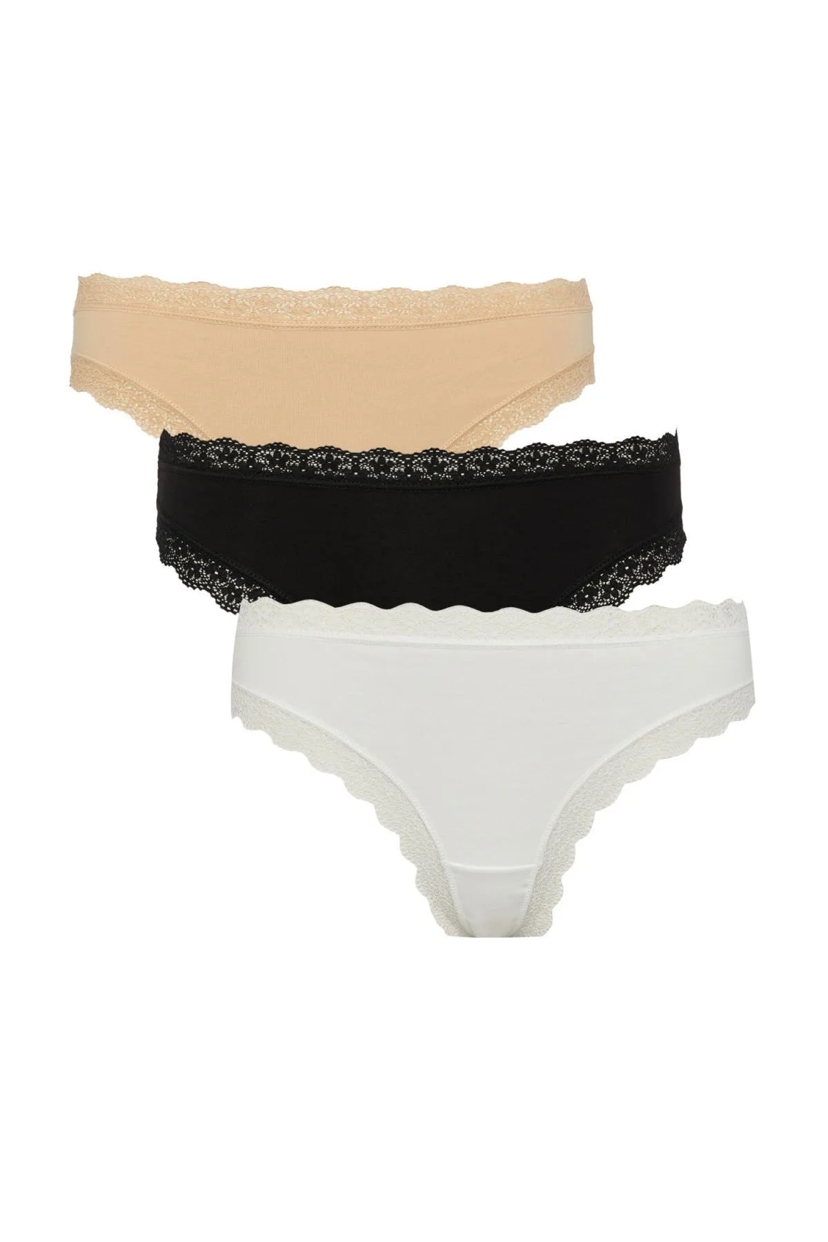 DeFacto  Fall in Love 3-teiliges String-Slip-Höschen