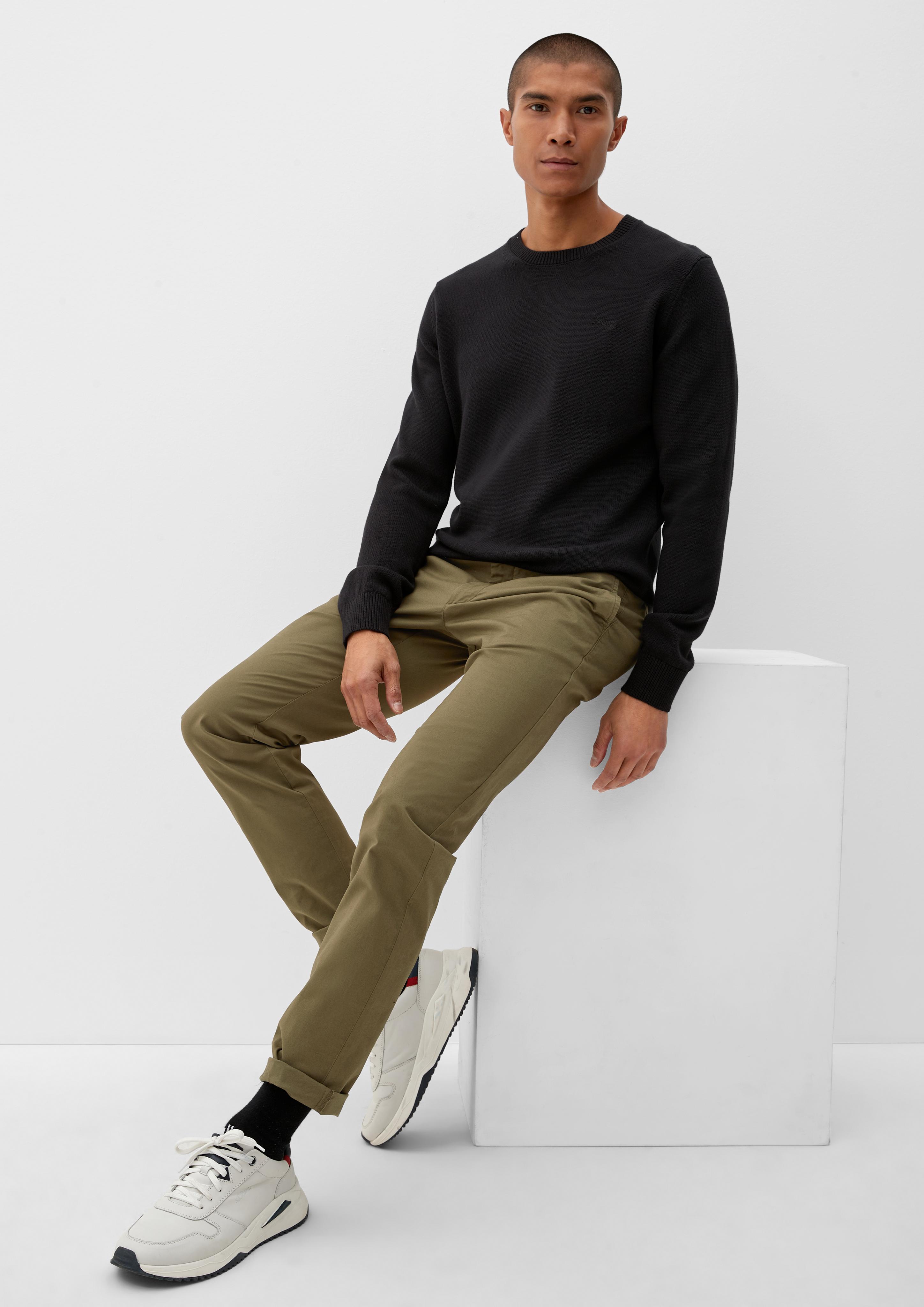 Slim: Schlichte Chino-Hose  2122359-7845