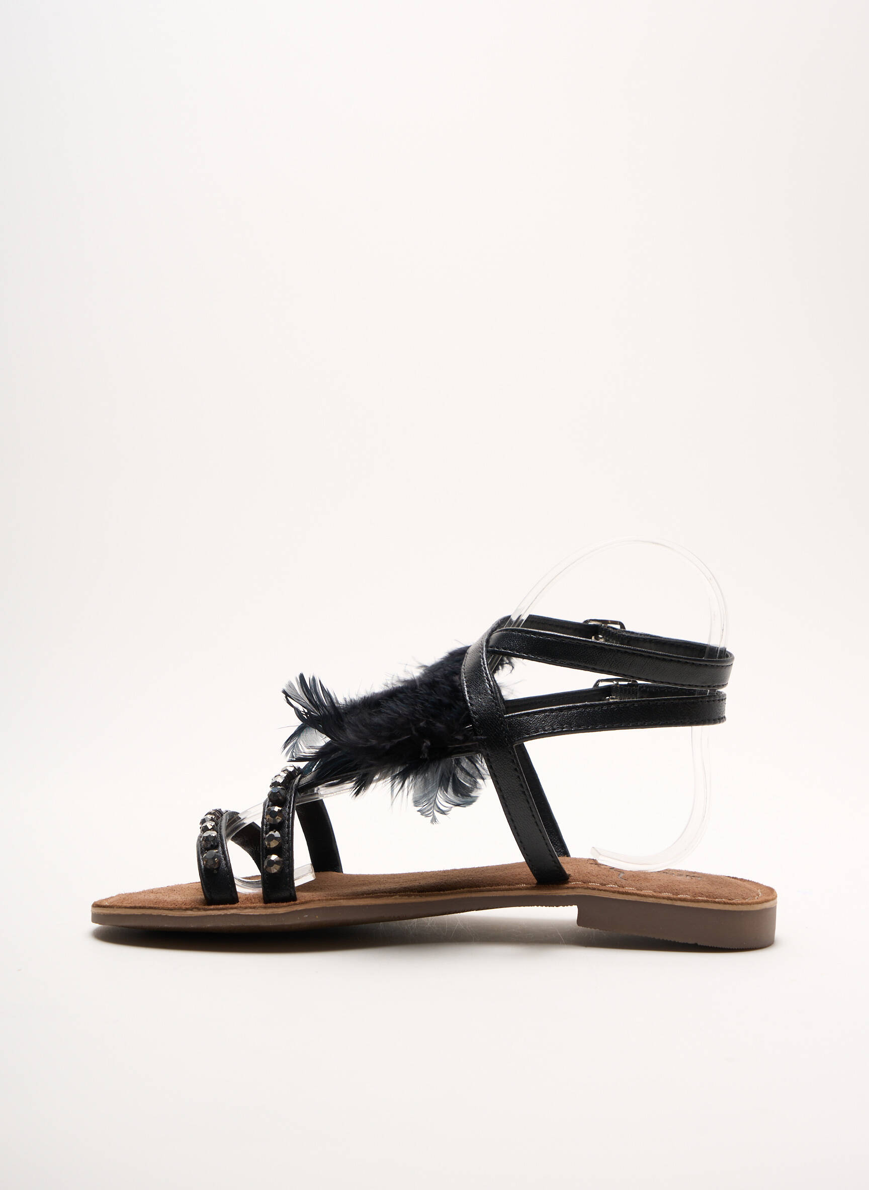 Metamorf Ose Sandales Nu Pieds Femme couleur noir