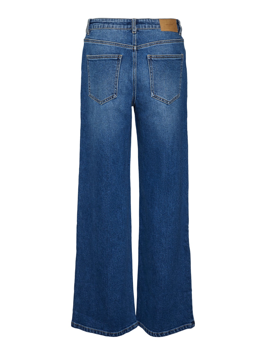 VMFAITH Niedrige Taille Weit geschnitten Jeans