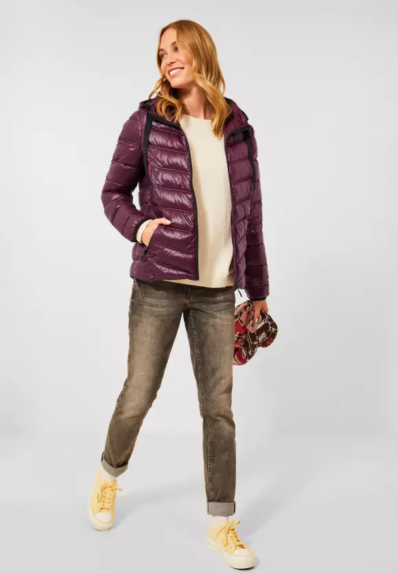 CECIL Steppjacke mit Kapuze
