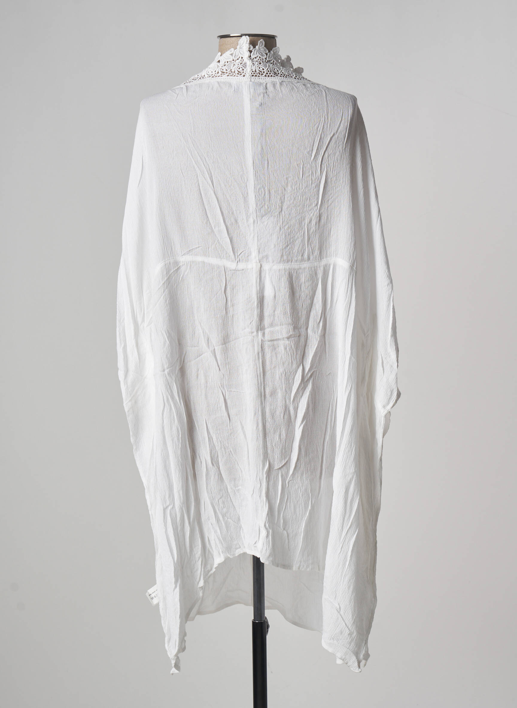 L Atelier D Anna Tuniquemanchelongue Femme couleur blanc