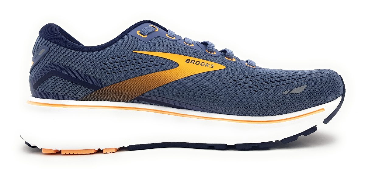 Brooks Ghost 15 1103931D417 Grau 417 peacoat/ orange