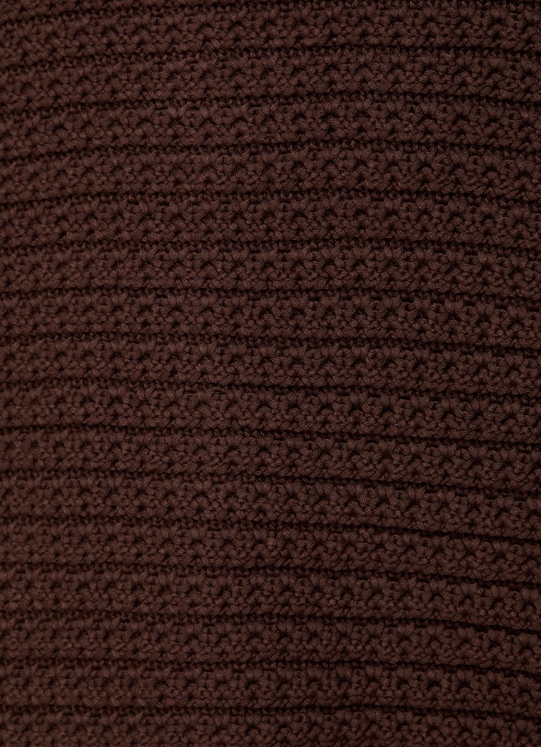 Cardigan gros țesut Gaspard de la Ba&sh, cu buzunare aplicate.