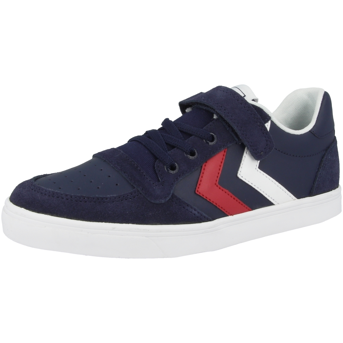 Hummel Slimmer Stadil Leather Low Jr Sneaker Low blau