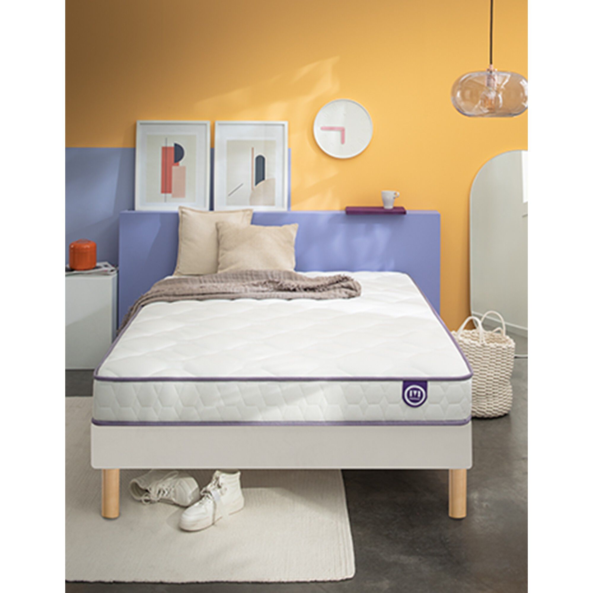 Matelas latex Mérinos 19 cm confort ferme