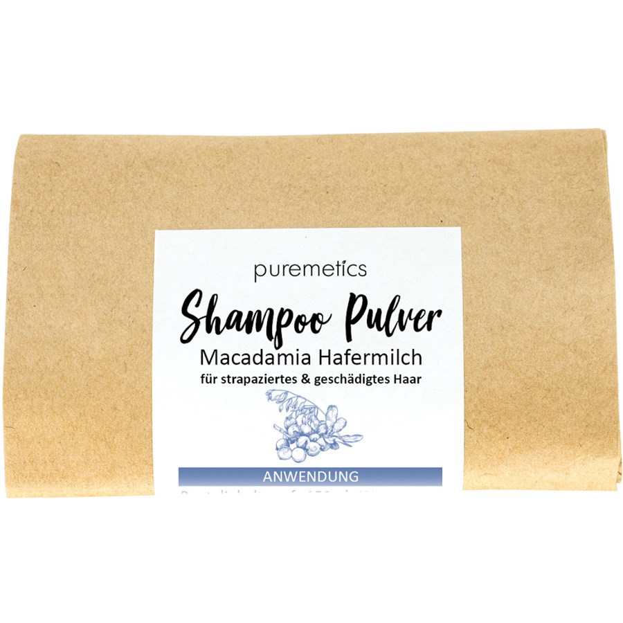 Shampoo-Pulver Macadamia Hafermilch