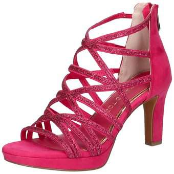 Marco Tozzi Schaftsandale in pink