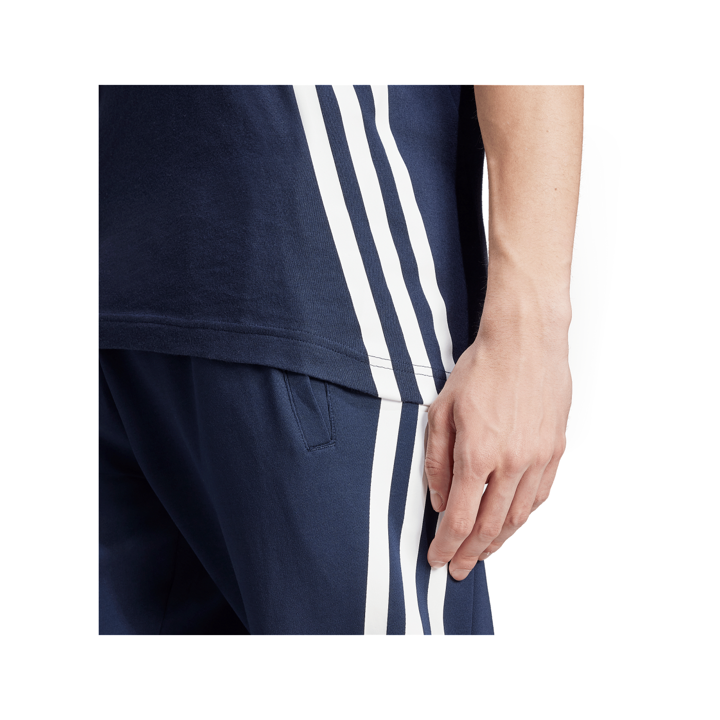 adidas 3S REG T-Shirt Blau