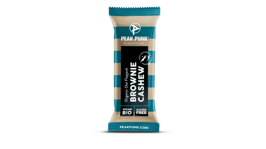 Organic Oat Flapjack Brownie & Cashew 60 g