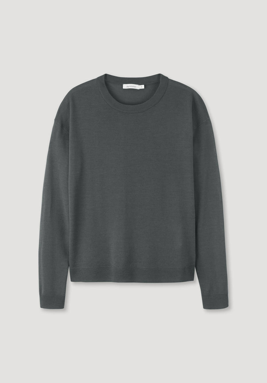 Rundhals-Pullover aus reiner Bio-Merinowolle