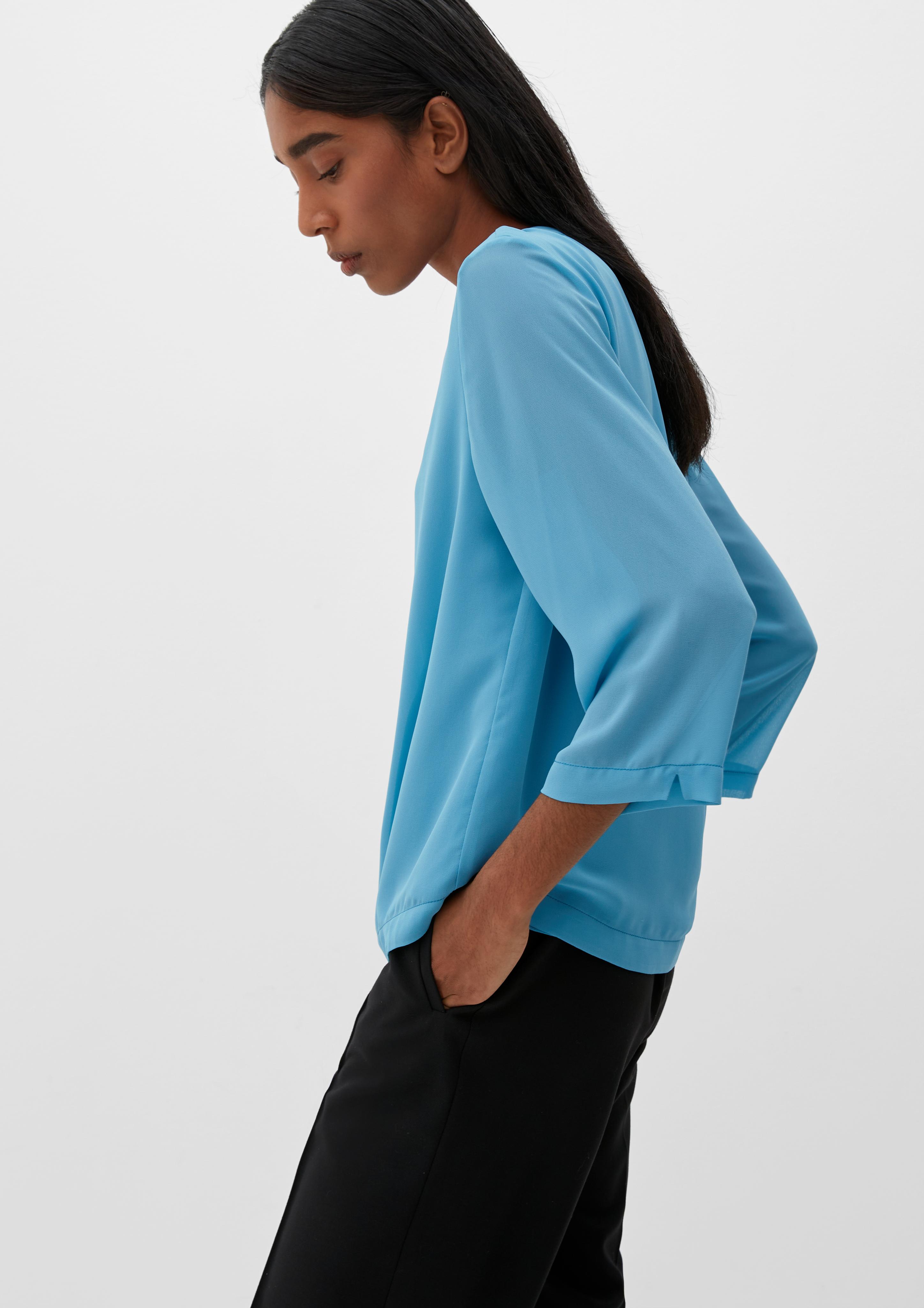 Blusenshirt mit Raffung  2121424-6440