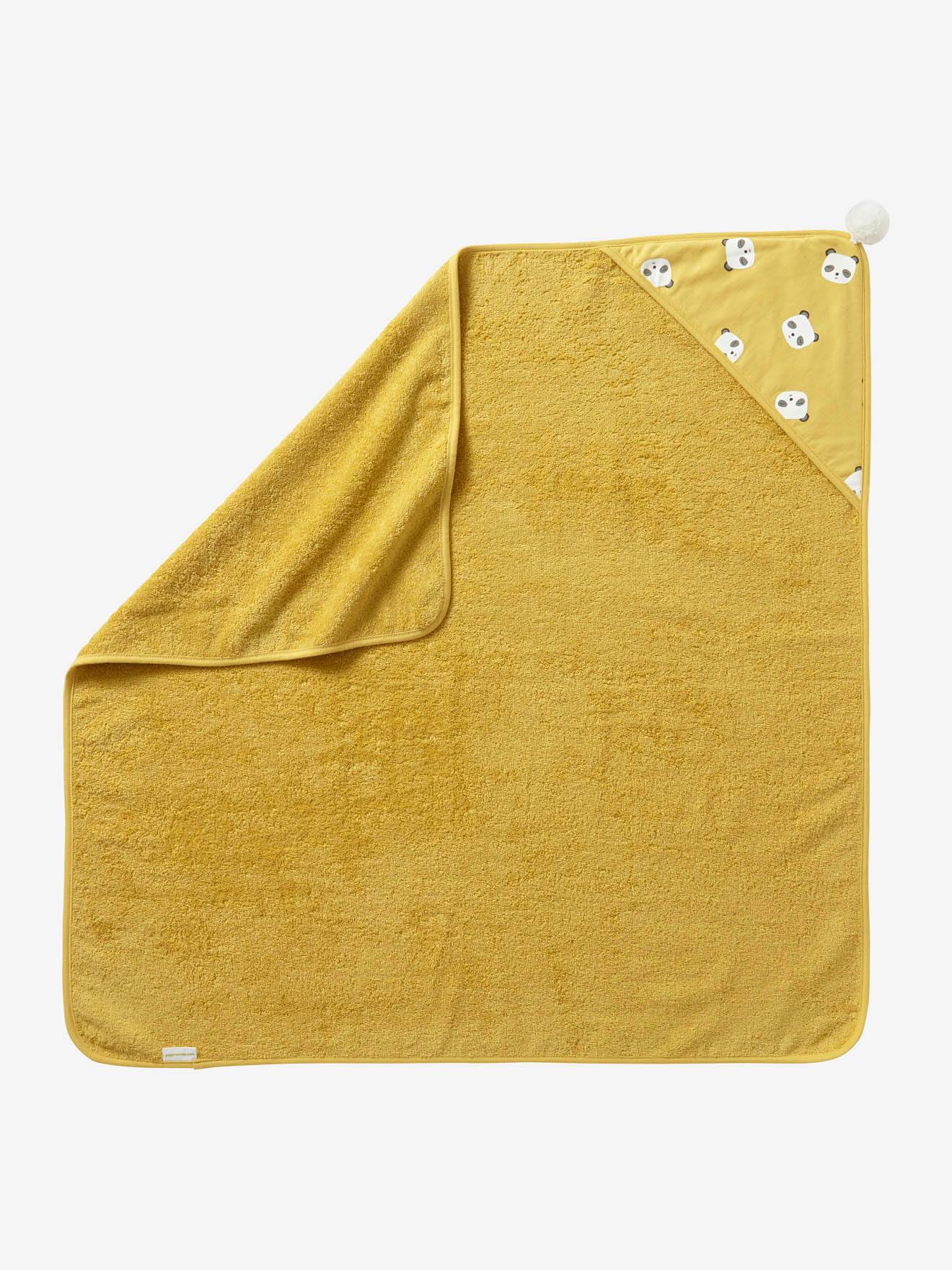 Cape de bain Panda vert sauge