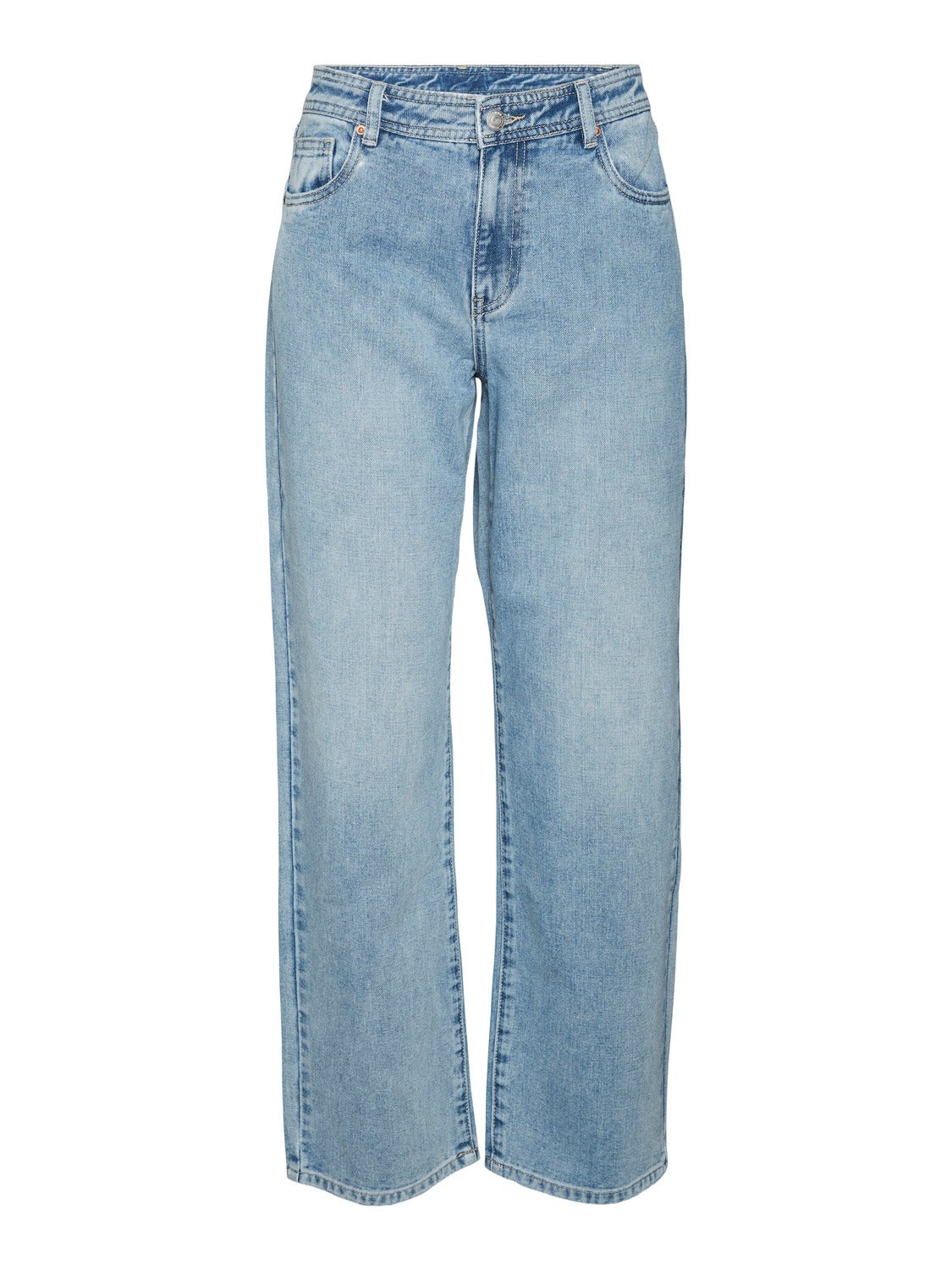 VMEVELYN Niedrige Taille Locker geschnitten Jeans