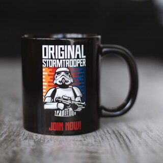 Original Stormtrooper Tasse: Join Now - Black
