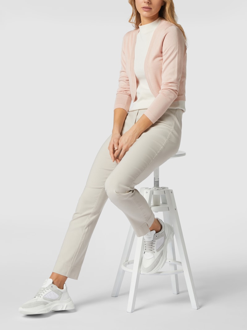 Bolero mit Schalkragen Modell 'ASTRID' in rosa