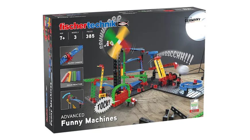 fischertechnik - ADVANCED Funny Machines - Kettenreaktion - Witzige Kettenreaktionen für junge Konstrukteure