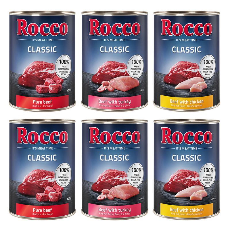 Probierpaket Rocco Classic 6 x 400 g