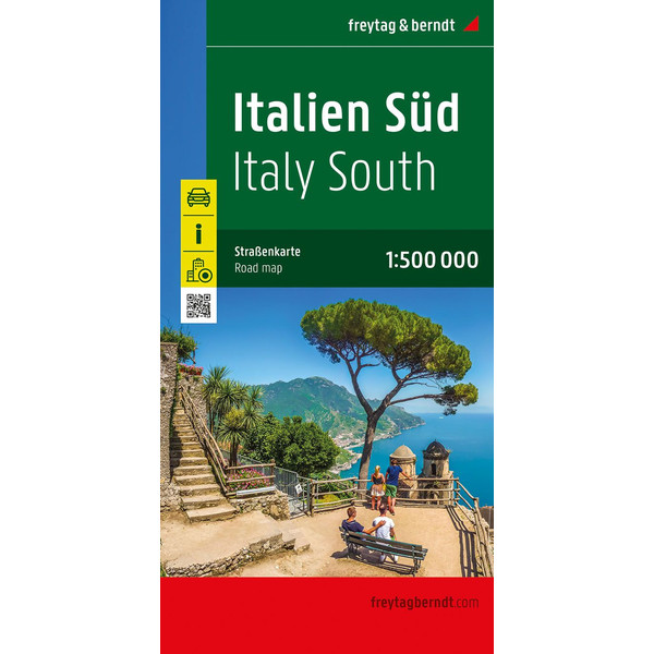 ITALIEN SÜD, STRAßENKARTE 1:500.000, FREYTAG &  BERNDT