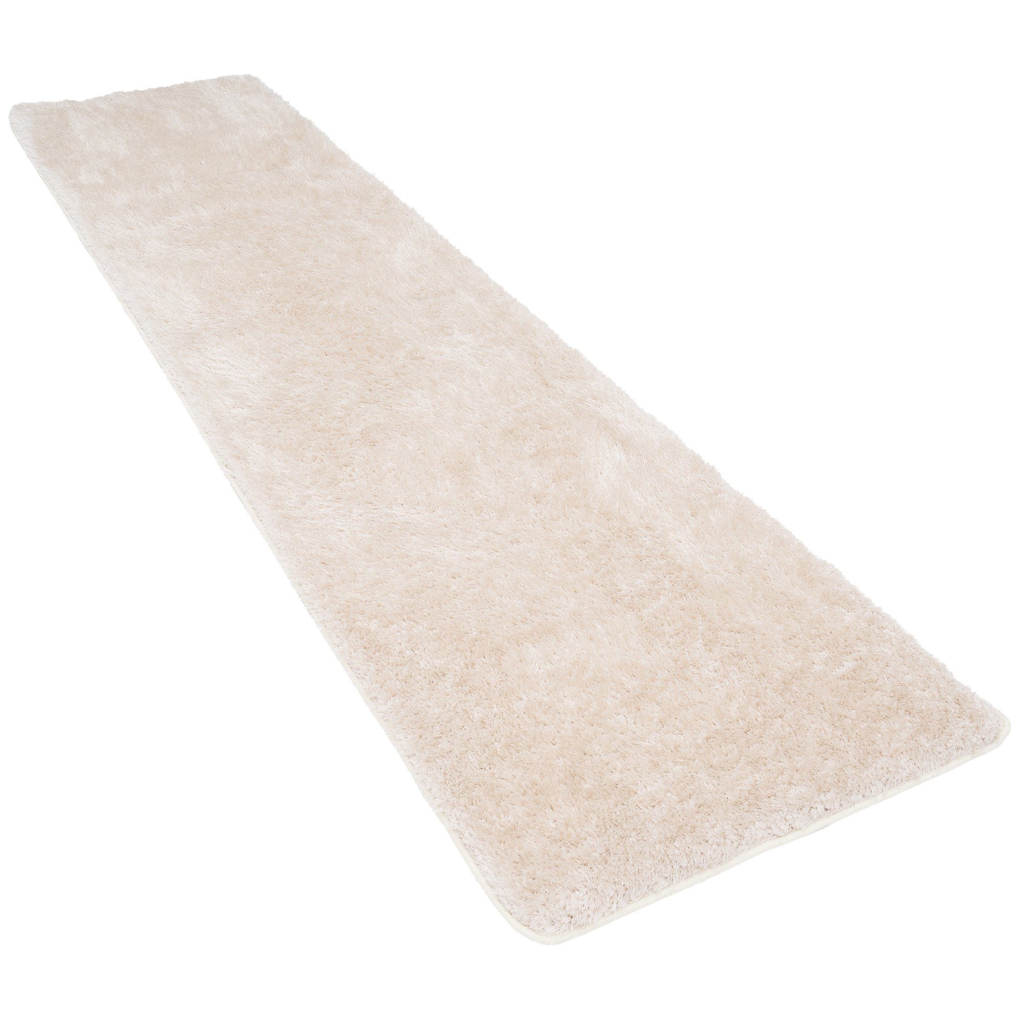 Hochflor-Teppich Hochflor Shaggy Teppich Feeling Mix Läufer, Snapstyle, Rechteckig, Höhe: 48 mm