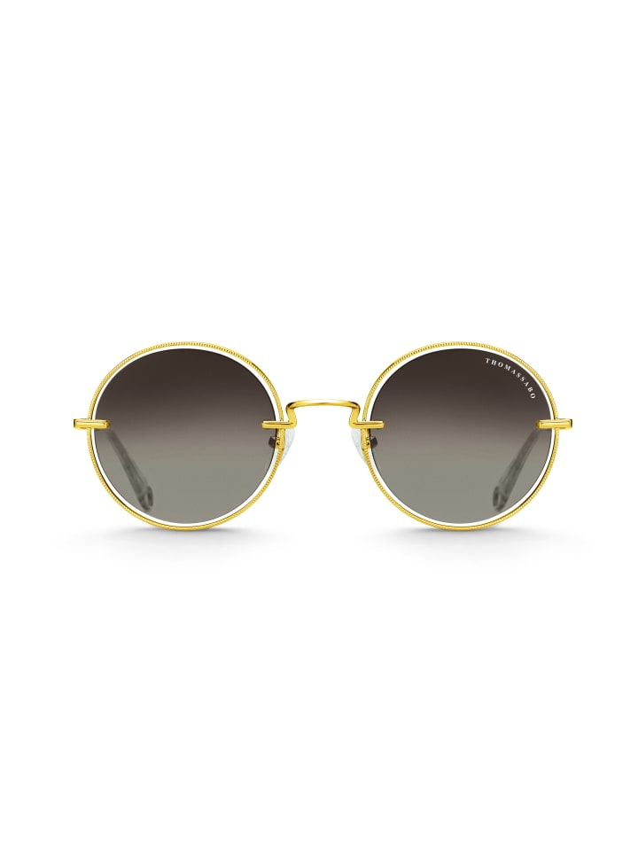 Thomas Sabo Sonnenbrille in gelbgoldfarben günstig kaufen onesize