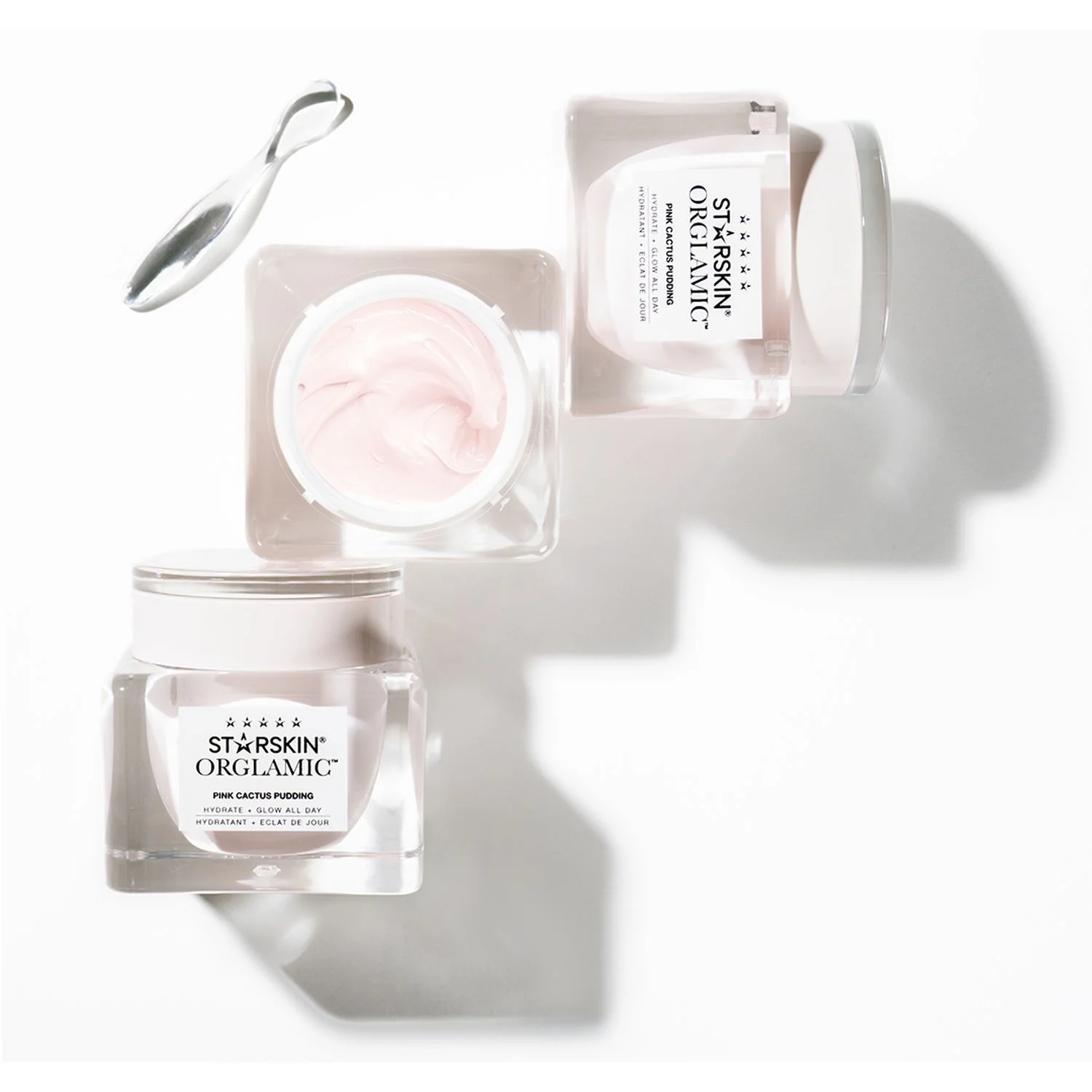 Orglamic ORGLAMIC™ Pink Cactus Pudding - 24-Hour Hydrating Face Treatment, Hydrating Makeup Base
