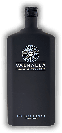 Koskenkorva Valhalla Herb Liqueur 1,0 Liter Koskenkorva Valhalla Herb Liqueur 1,0 Liter Unverwechselbarer Kräuterschnaps auf der Basis von Koskenkorva. 1	 Liter - Vol 35%