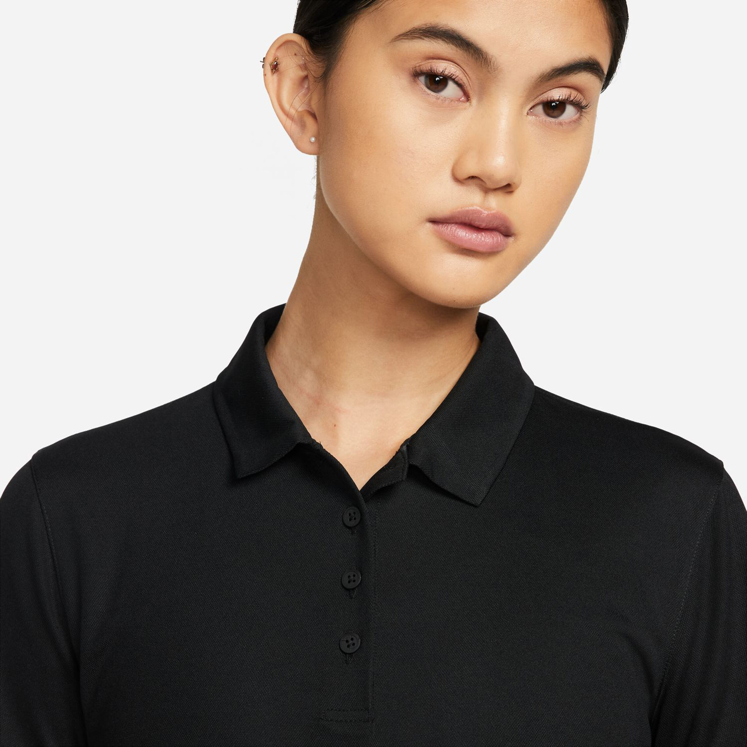 Dri-Fit Victory SS SLD Polo Damen - Schwarz