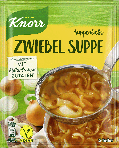 Knorr Suppenliebe Zwiebel Suppe