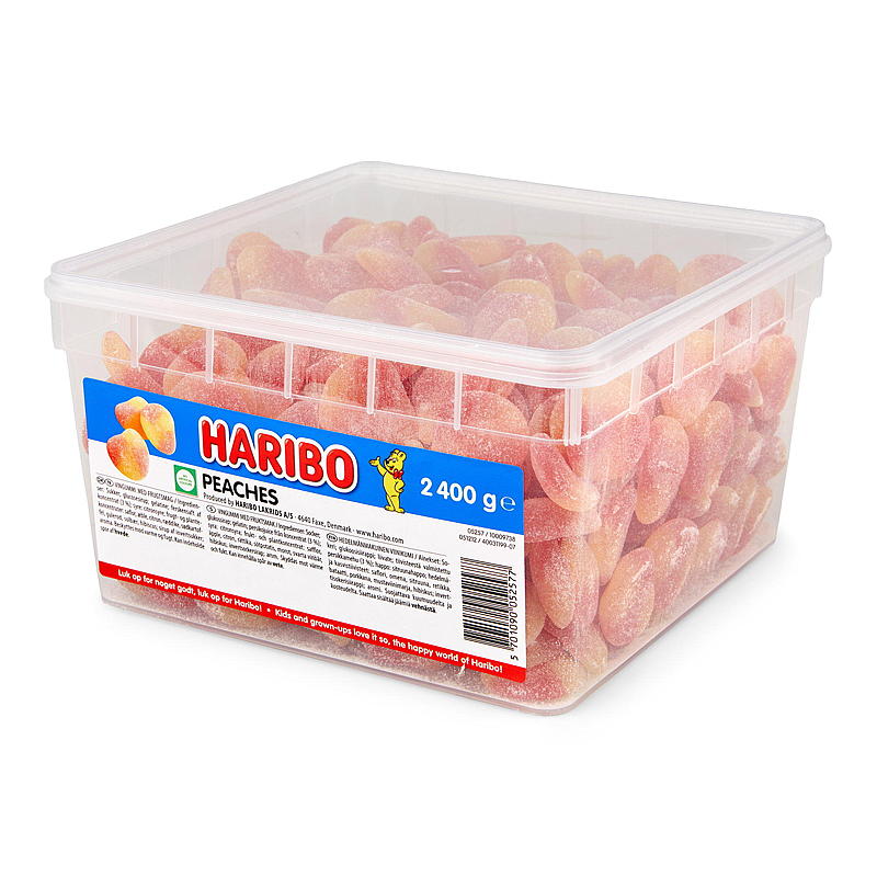 KnallGodt Haribo fersken 2,4 kg