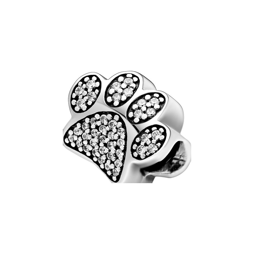 Pandora Charm Moments Sparkling Paw Print Charm