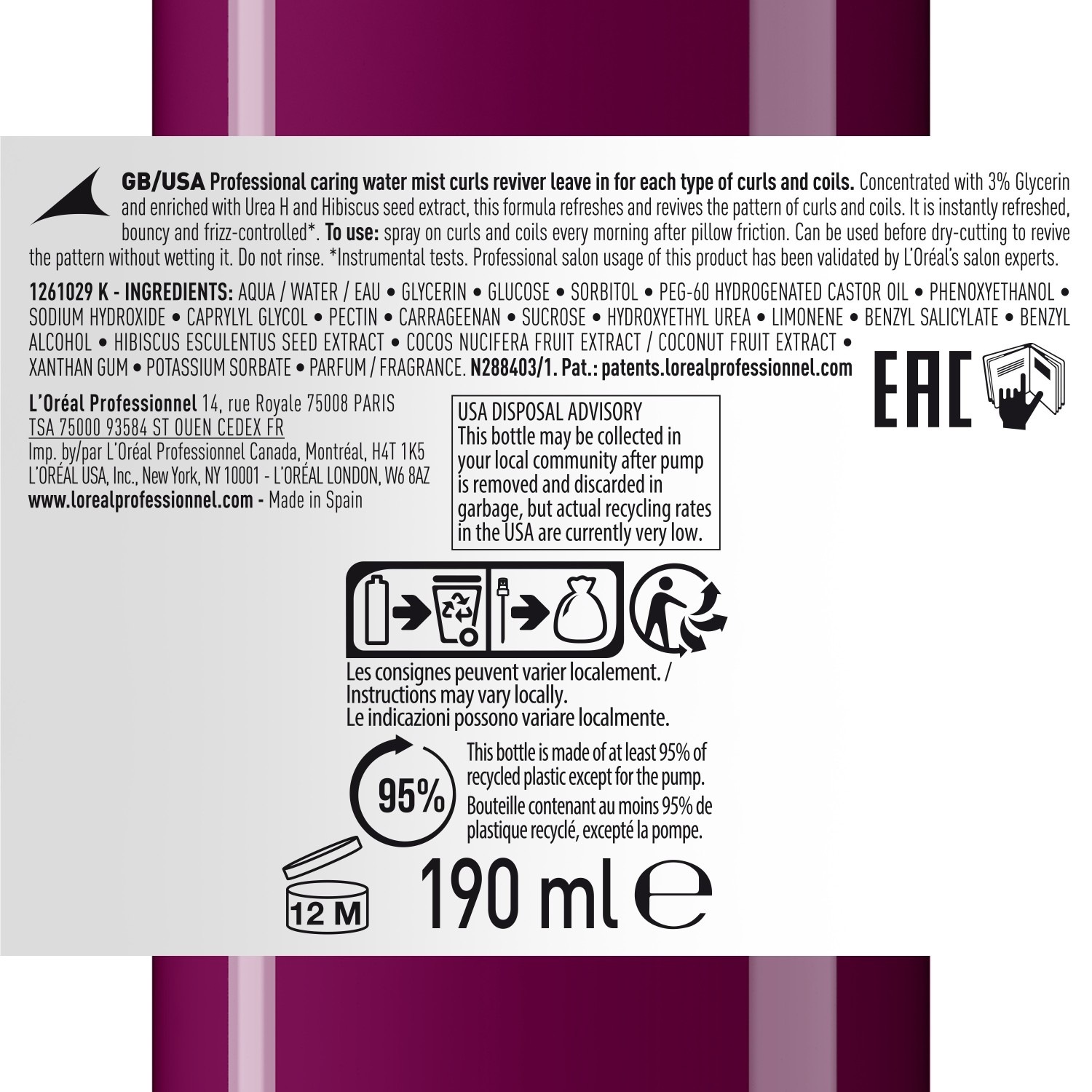 Curls Reviver Leave-In