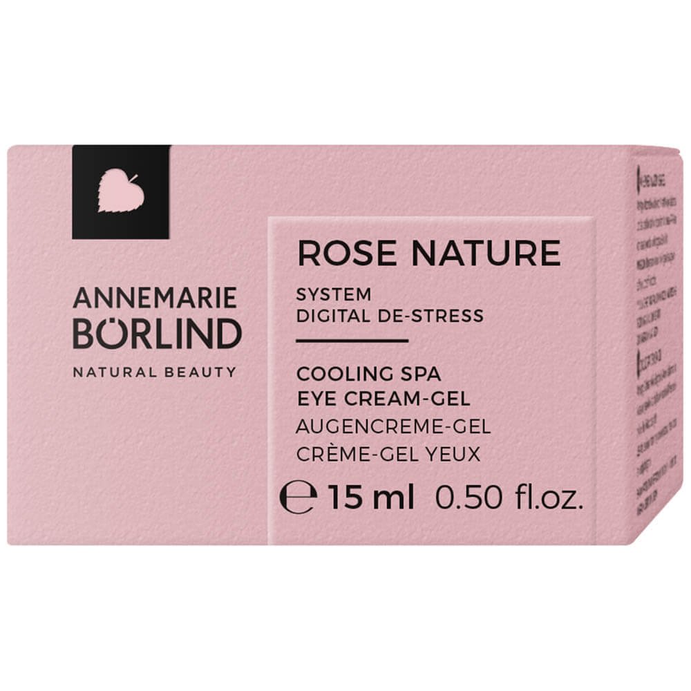 ANNEMARIE BÖRLIND ROSE NATURE Cooling Spa Eye Cream-Gel
