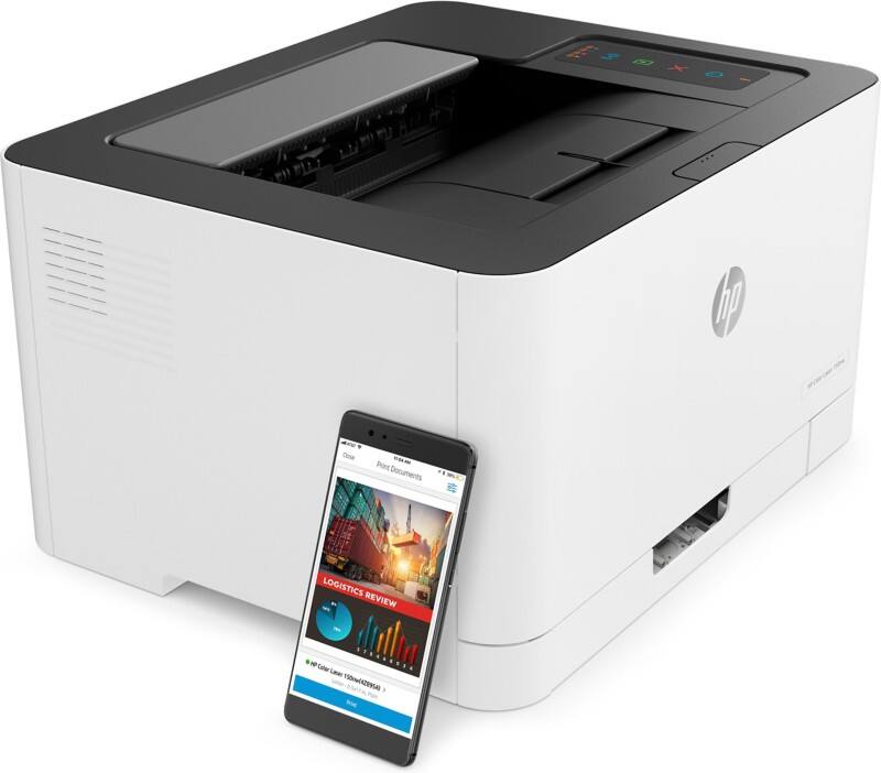 HP 150nw Farb Laser Drucker DIN A5 Weiß 4ZB95A#B19