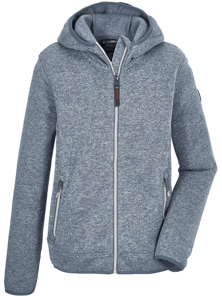 Killtec Fleecejacke in Grau günstig kaufen