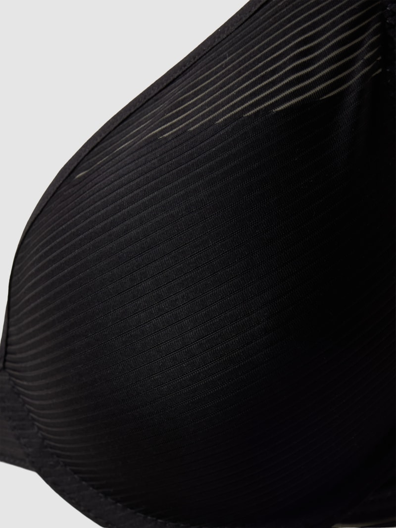 Push-up-BH in Ripp-Optik Modell 'Zoe' in schwarz