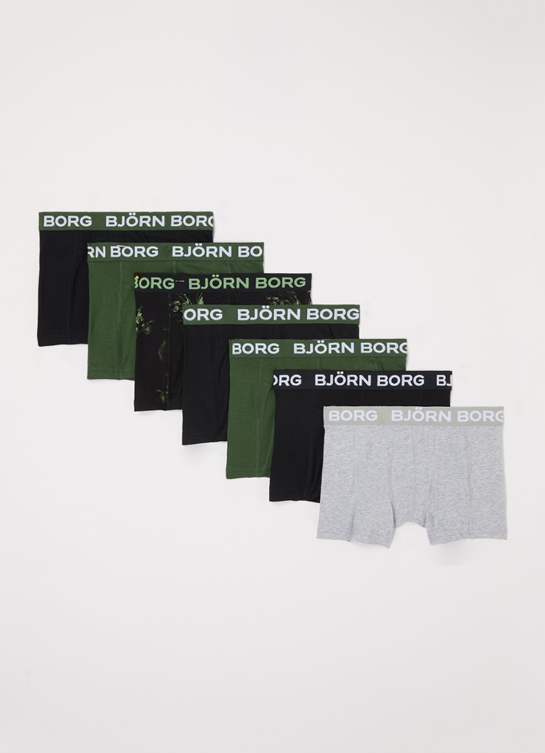 Pantaloni scurți boxer cu logo-ul Björn Borg, 7 buc.