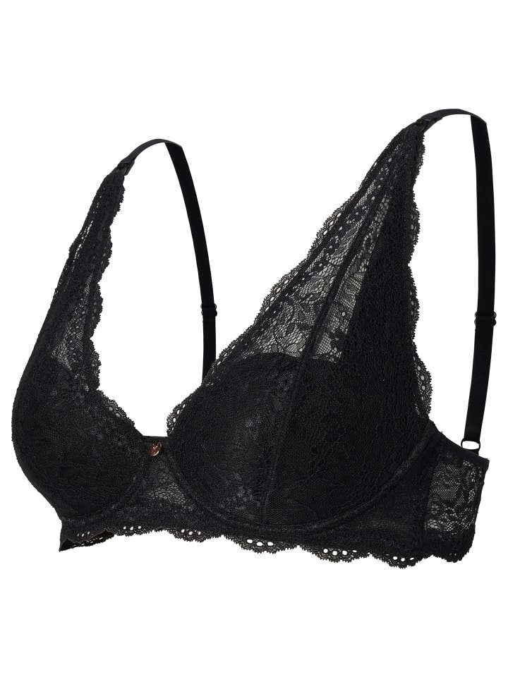 Noppies Gepolsterter Still-Bh Wired Bra Lace in Black günstig kaufen