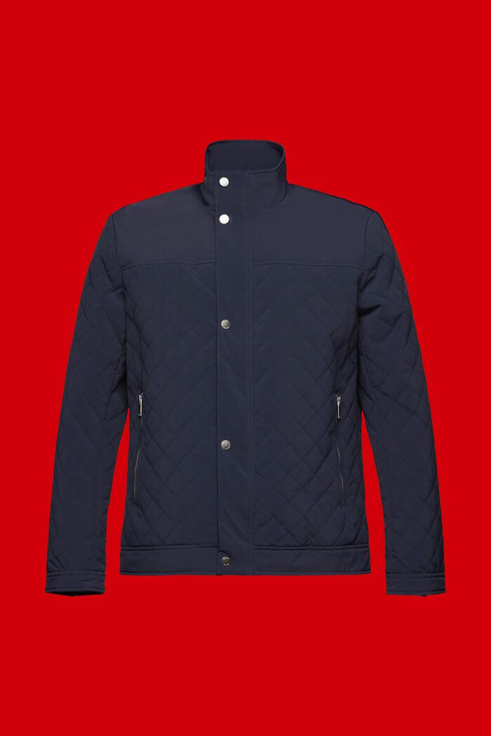 Steppjacke im Biker-Stil