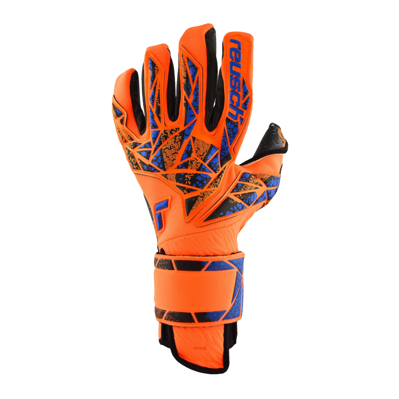 Reusch Attrakt Fusion Guardian TW-Handschuhe Orange Blau Schwarz F2211
