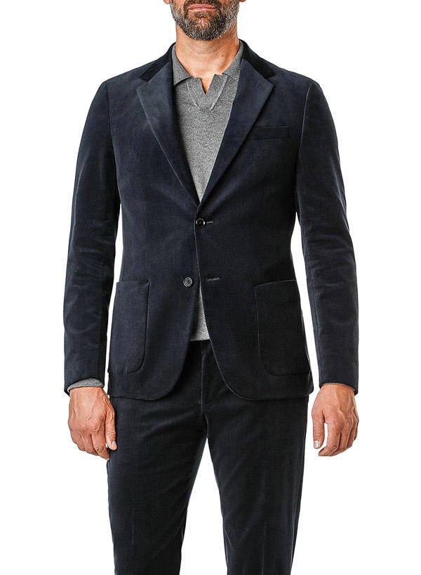 Strellson, Sakko Arndt, Slim Fit, Cord, dunkelblau