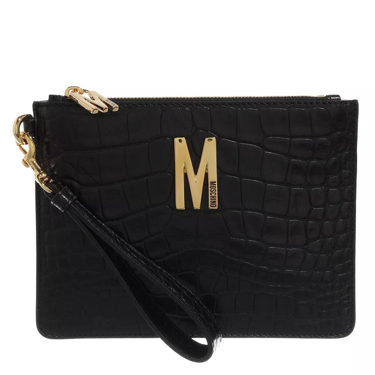 MOSCHINO Handtaschen schwarz Clutch