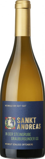 2021 St. Andreas Grauer Burgunder Großes Gewächs Steingrube trocken - Weingut Schloss Ortenberg