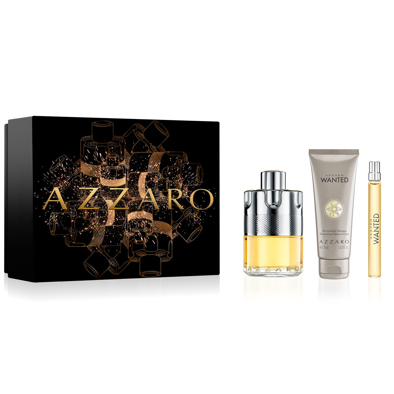 Azzaro Wanted Coffret Eau de Toilette 100ml + 2 Produits