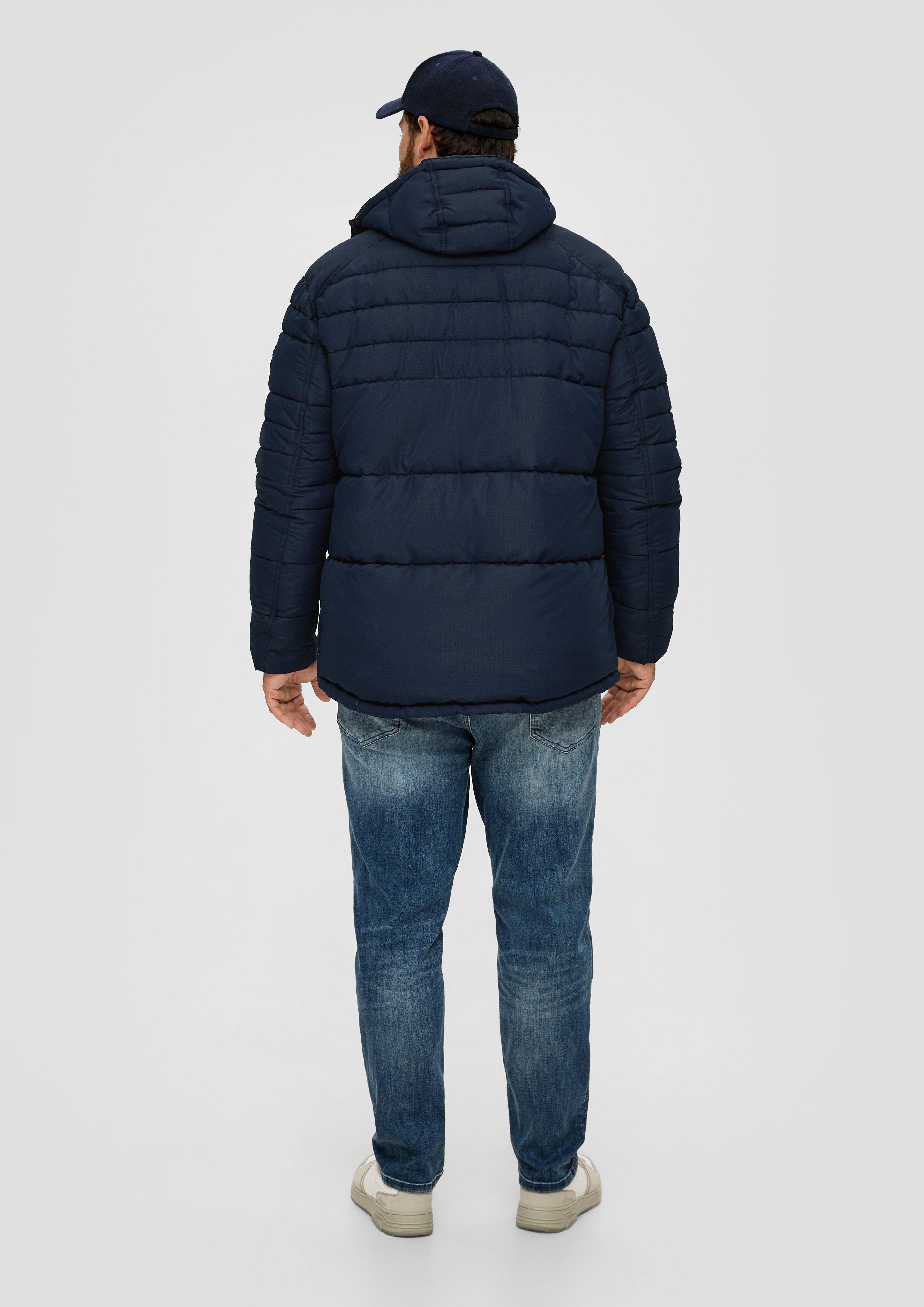Sportive Steppjacke in strukturierter Qualität  2137154-5978