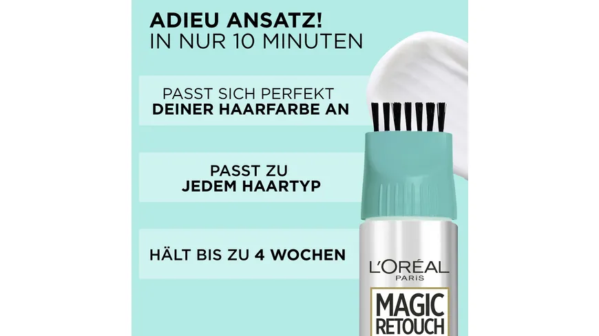 L'Oréal MAGIC RETOUCH Permanent Ansatz-Abdeckung 4 - dunkelbraun