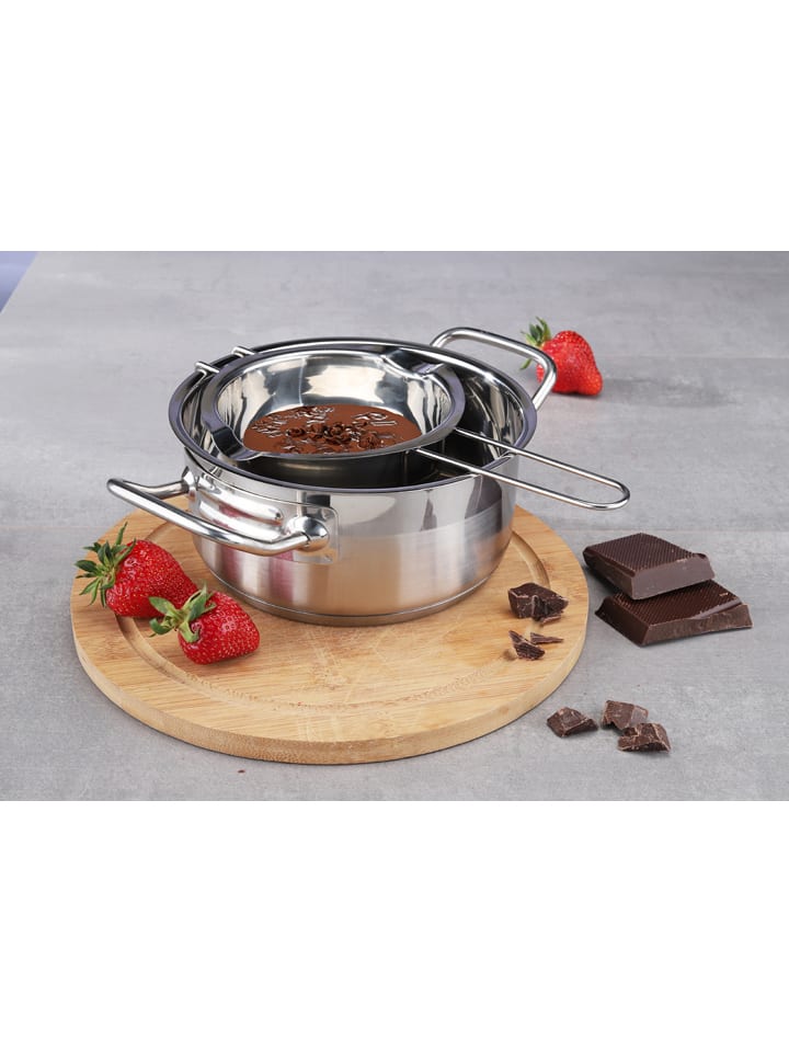 Chefware Edelstahl-Schmelzschale - (B)24 x (H)6 x (T)14 cm günstig kaufen onesize