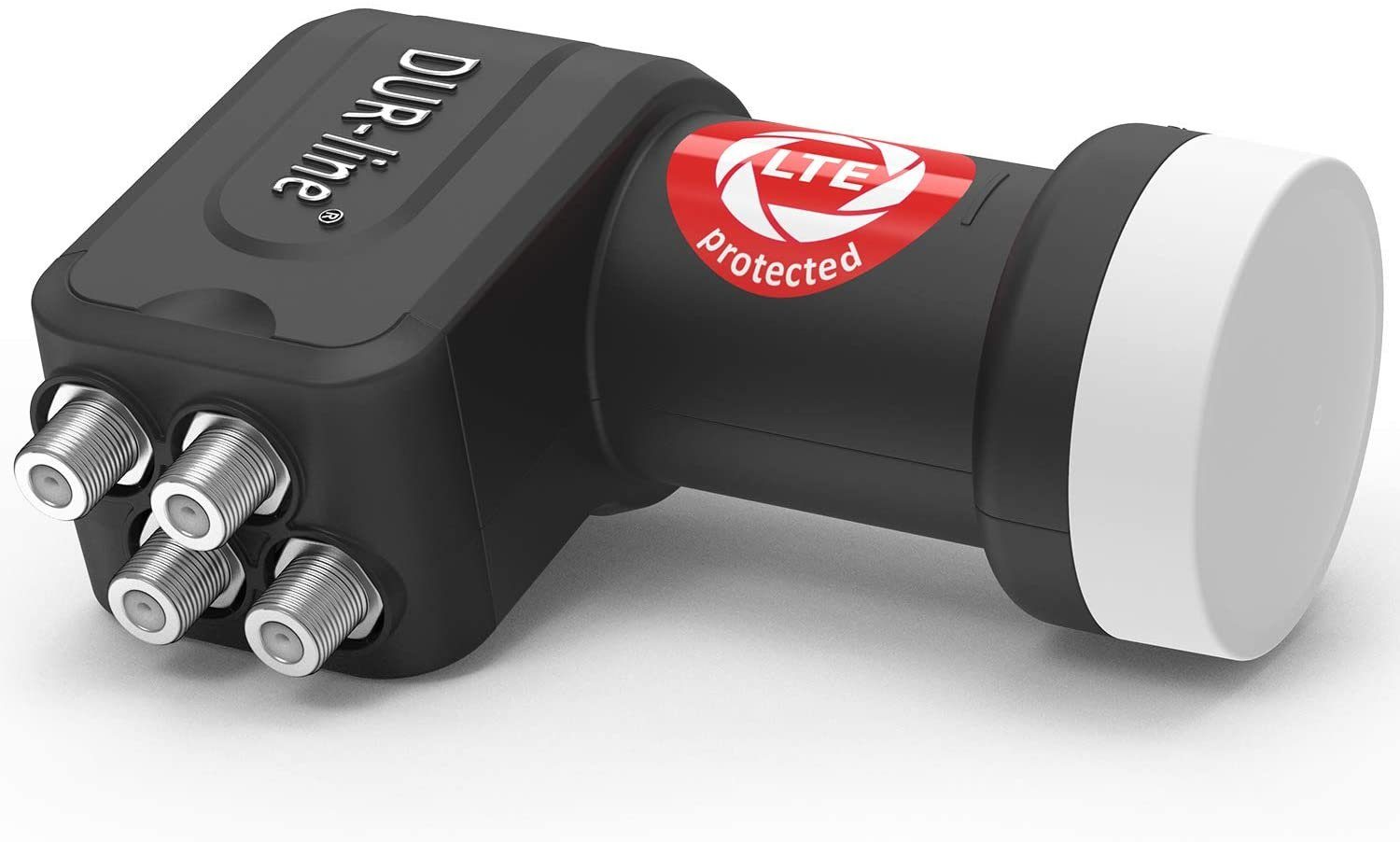 DUR-line DUR-line +Ultra Quad LNB - 4 Teilnehmer schwarz - mit LTE-Filter [ Universal-Quad-LNB