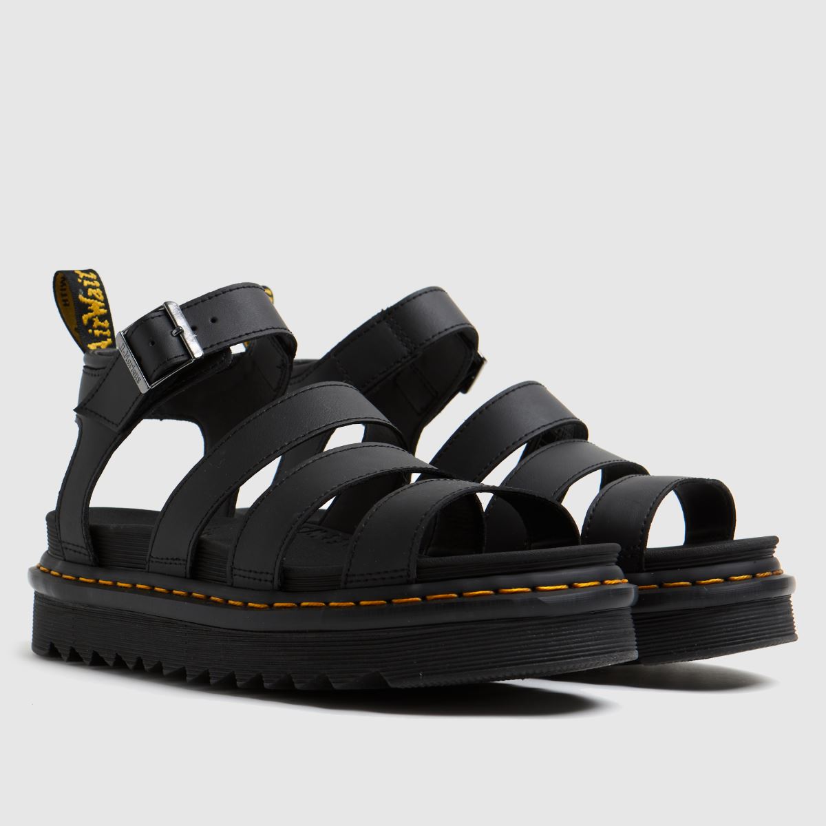 Dr Martens – Svarta Blaire-sandaler